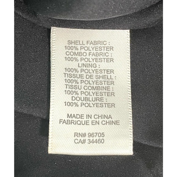 Rebecca Taylor Flutter Fit Flair Black & White Mini Dress Size 6 Cocktail Office - Picture 8 of 8